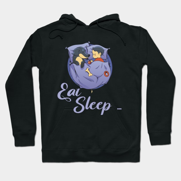 Sleeping Dog Hoodie by ArtRoute02